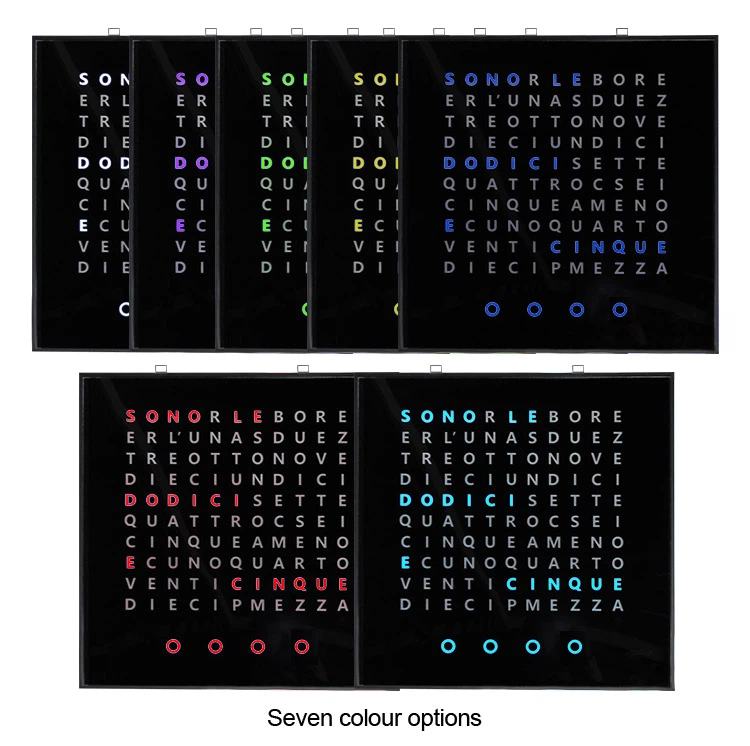 word-clock-wall-clock06 word-clock-wall-clock06