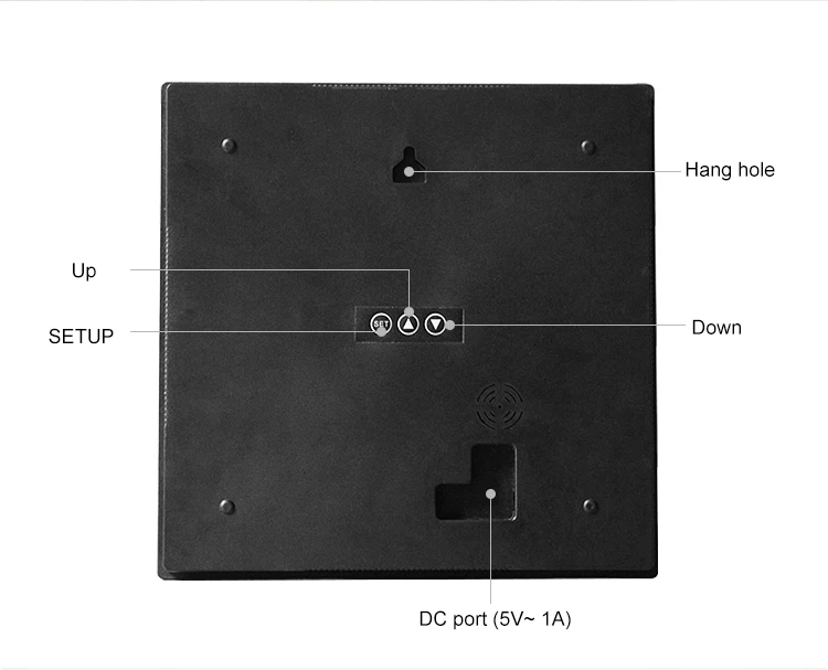 text display clock (4)