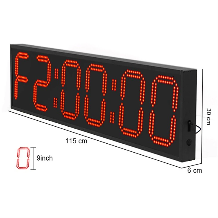 led race timing clock supplier
