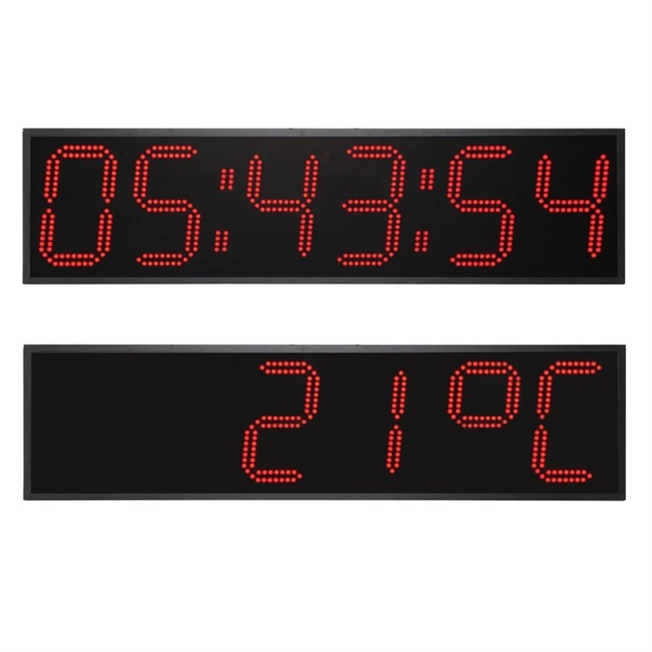 led temperature sign display