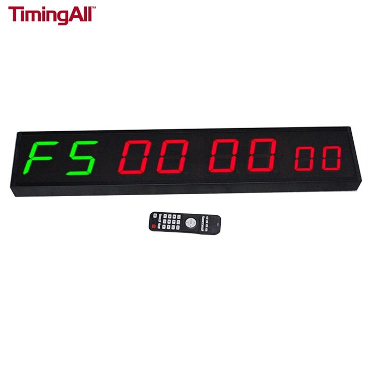 Remote Control 8 Digits Gym Countdown Clock