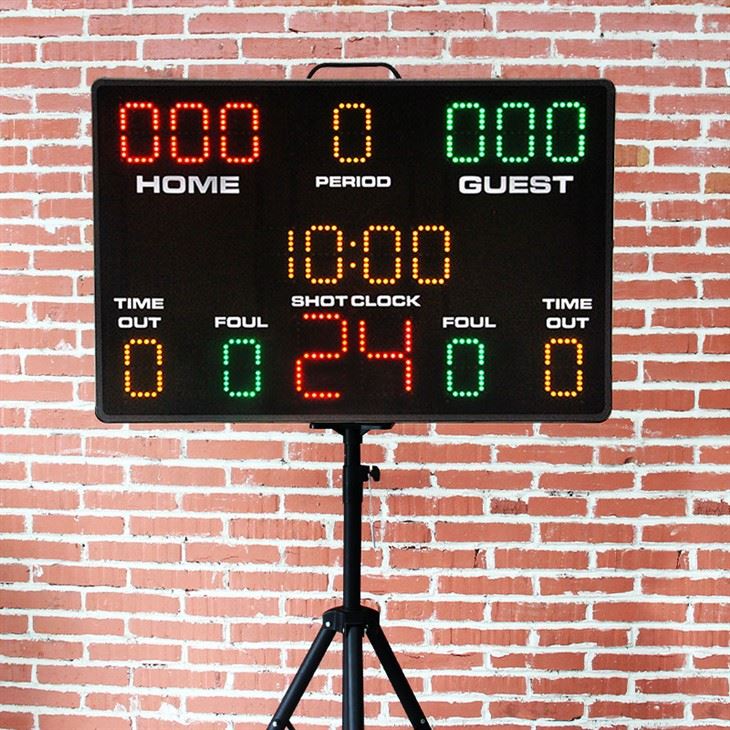 Competition Digital LED Scoreboard With Tripod