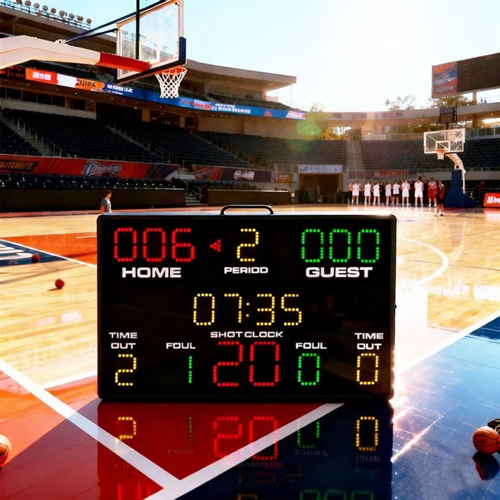 Competition Digital LED Scoreboard With Tripod high quality